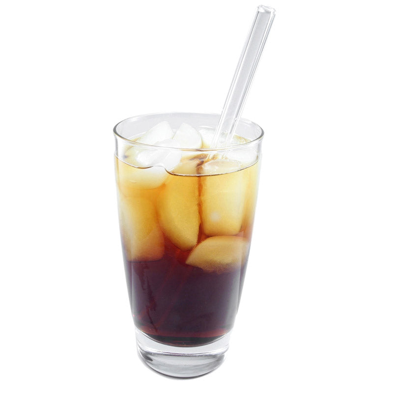 Glass Straws Regular 9.5mm Reusable Glass Drinking Straws - GlassSipper