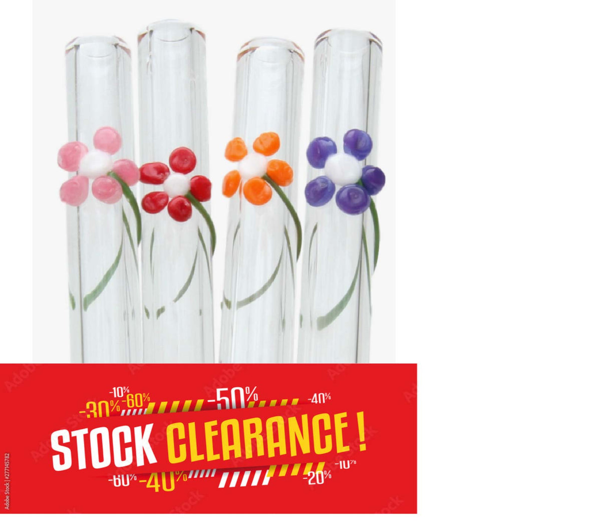 Clearance Letter Straws