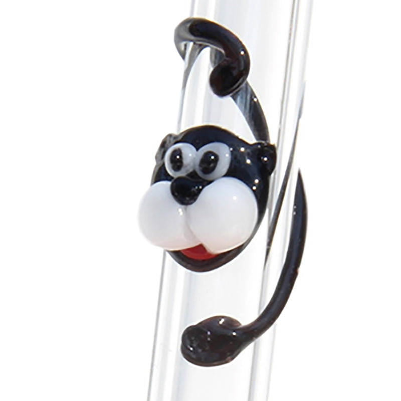 Glass Straws Cat Reusable Glass Drinking Straws - GlassSipper