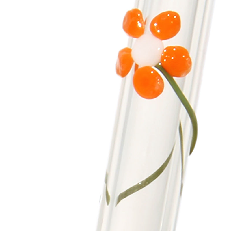 Glass Straws Floral Glass Straws - GlassSipper